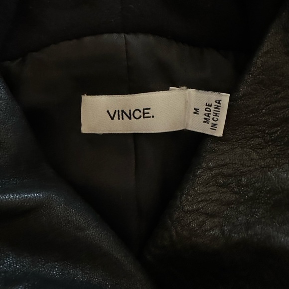 Vince leather jacket - Picture 3 of 5